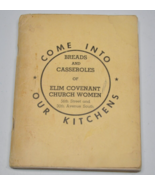 Vtg Elim Covenant Church Cook Book Minneapolis MN &quot;Come Into Our Kitchens&quot; - £17.31 GBP