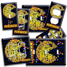 Video Game Theme Pac Man Arcade Board Light Switch Wall Plate Outlet Room Decor - £7.98 GBP