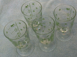 Four(4) matching Irish Coffee glasses - $16.00