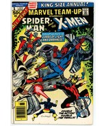 Marvel Team Up Annual 1 VFNM 9.0 Marvel 1976 Bronze Age Spider-Man X-Men - £116.77 GBP