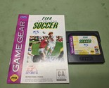 FIFA International Soccer Sega Game Gear Disk and Manual - $14.85