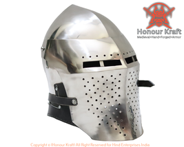 medieval Helmet Steel Armour basinet Spoleto for Buhurt/SCA/Larp medieval warrio - £379.68 GBP+