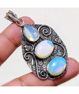 Milky Opal Cut &amp; Cab&#39;s Gemstone Handmade Fashion Pendant Jewelry 2.80&quot; S... - £4.67 GBP
