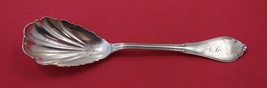 Gothic aka Eureka by Vanderslice Sterling Silver Preserve Spoon Shell 7 1/4&quot; - £102.08 GBP
