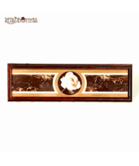 Antique Pink Gold Background Painting Embossed Applications Portovenere... - $1,271.44 MXN