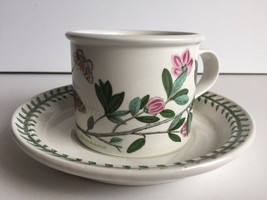 Portmeirion Botanic Garden Mug and saucer Rhododendron Lepidotum Made in England - £11.61 GBP