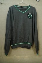 Harry Potter Slytherin House Cotton Knit Sweater Adult L Wizarding World - $24.74