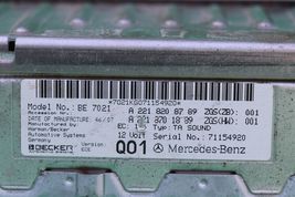 Mercedes W221 S550 S600 Harman Kardon LOGIC7 Amplifier AMP Model BE-7021 image 2