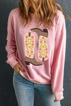 Boot Graphic Long Sleeve Sweatshirt - £28.50 GBP