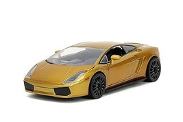 Fast &amp; Furious Fast X 1:24 Gold Lamborghini Gallardo Die-Cast Car, Toys ... - £24.75 GBP