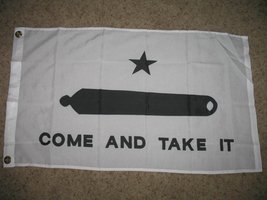 Texas Gonzales Gonzalez Cannon Come And Take It 2X3 Flag Banner Indoor/Outdoor - £3.49 GBP