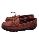 Timberland Moccasin Loafers Tan Leather Driving Slip On All Weather Mens... - $35.63