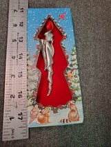 Lindsay Claire Christmas Ornament Fine Pewter Icicle Ornament Angel - $5.70