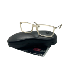 Neuf Ray-Ban RB7021 MATTHEW 5369 Mate Beige Lunettes Cadre 55-14-140MM - $72.72