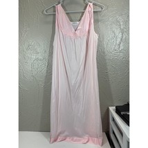 Vintage Vanity Fair pink Night Gown Slip Silky Chemise USA Made Womens S... - $652.13 MXN