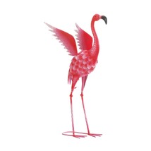 Flying Flamingo Metal Decor - $56.06 CAD