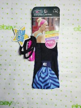 Scunci Everyday &amp; Active Ultra Comfy Headband With Elastics 6 Piece Set Blue New - £8.20 GBP