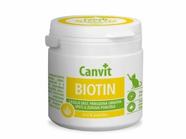 Genuine Canvit Biotin for cats 100g vitamins supplement complex fur skin... - $27.05