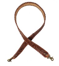 Western Floral Tooled Laced Leather Replacement Purse Shoulder Strap 115... - $49.49