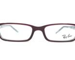 Ray-Ban Eyeglasses Frames RB5085 2219 Purple Blue Rectangular Full Rim 5... - $69.91