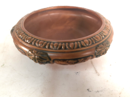 Antique Roseville Art Pottery Florentine Bowl, 10&quot; Diameter - $40.80