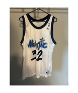 VTG 1992 Authentic Shaquille O&#39;Neal Champion Jersey Orlando Magic Sz 44 ... - £146.72 GBP