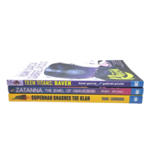 DC Graphic Novel Young Adult Lot Zatanna Teen Titans Raven Superman Smas... - £30.02 GBP
