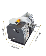Inch Thread Metal Lathe 7X12&quot; Precision Bench Lathe 600W Brushless Motor... - £851.31 GBP