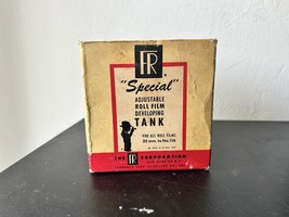 vtg FR “Special” Adjustable Roll Film Development Tank W/ Instructions - $40.74 CAD