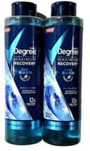 2 Pack Degree Maximum Recovery Cool Rush Epsom Salt Body Wash Soak 22oz - £23.96 GBP