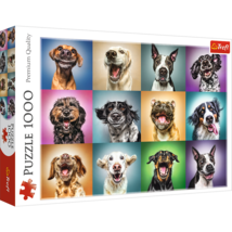 1000 Piece Jigsaw Puzzle, Funny Dog Portraits, Pets Puzzle, Golden Retri... - $18.99