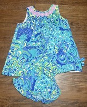 Lilly Pulitzer Shift Dress 18-24 Months Lilly’s Lagoon Bright Toddler - £29.88 GBP