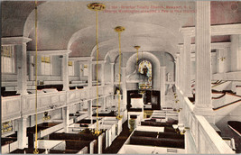 Interior of Trinity Church Newport Rhode Island Vintage Postcard - £5.15 GBP