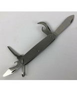 Vintage 4 Blade CAMILLUS 1978 US Military Navy Survival Pocket Knife USA... - $1,903.78 MXN