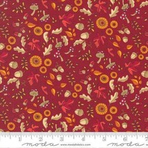 Moda Forest Frolic 48744 16 Cinnamon Cotton Quilt Fabric By the Yard - $11.63