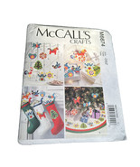 McCall&#39;s Crafts M6674 felt Christmas ornaments RETRO STYLE stockings Tre... - £6.29 GBP