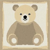Pepita Needlepoint Canvas: Teddy Dear, 10&quot; x 10&quot; - £61.49 GBP+