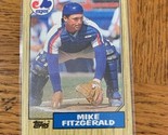 Topps 212 Mike Fitzgerald Scheda - £8.45 GBP