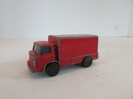 DIECAST CORGI JUNIOR RED LEYLAND TERRIER BOX TRUCK MADE IN GREAT BRITAIN - £2.88 GBP