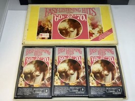 Easy Listening Hits Of The 60s &amp; 70s 3x Cassette Tape Reader’s Digest Box Set - £11.46 GBP