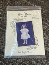 Fancy Frocks “Basic Smocked Dress” for 18&quot; &amp; 20&quot; Dolls  American Girl Pattern - £7.90 GBP