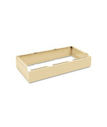 Three Wide Closed Locker Base 36w x 18d x 6h Sand - $172.19 CAD
