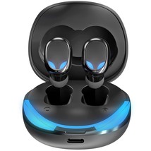 True Wireless Earbuds - Gaming Headphones Compatible With Bt 5.0, Passive Noise  - £26.29 GBP