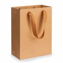 10pcs/lot Craft Sandwich Bread Box Food Tea Wrapping Gift Bag Shop Loot Kraft Pa - £20.49 GBP