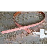 Women&#39;s Gold Toned Double Buckle Skinny Belt Georgie Peach A New Day Cho... - $190.17 MXN