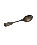 Antique Sterling Silver Demitasse Spoon Monogrammed Initials 5.5 Inch - $21.60