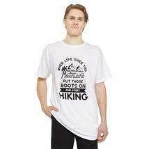 Unisex Graphic Tee Long Body Urban T-Shirt Hiking Adventure Nature Outdoors - £22.71 GBP+
