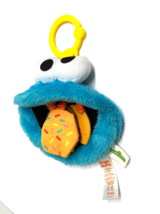 Bright Stars AM2209 Cookie Monster Teething Plush Toy Rattle Squeeze - $5.93