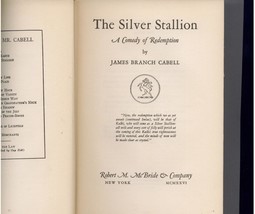  Cabell - SILVER STALLION - 1926 - 1st  of classic fantasy - £15.98 GBP