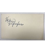 Valerie Ziegenfuss Signed Autographed Vintage 3x5 Index Card - Tennis Le... - $285.10 MXN